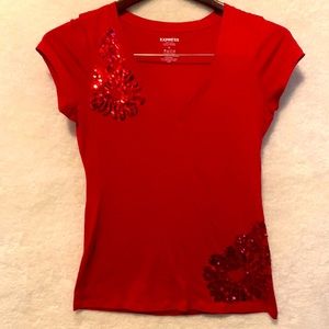Express Sequined Tee